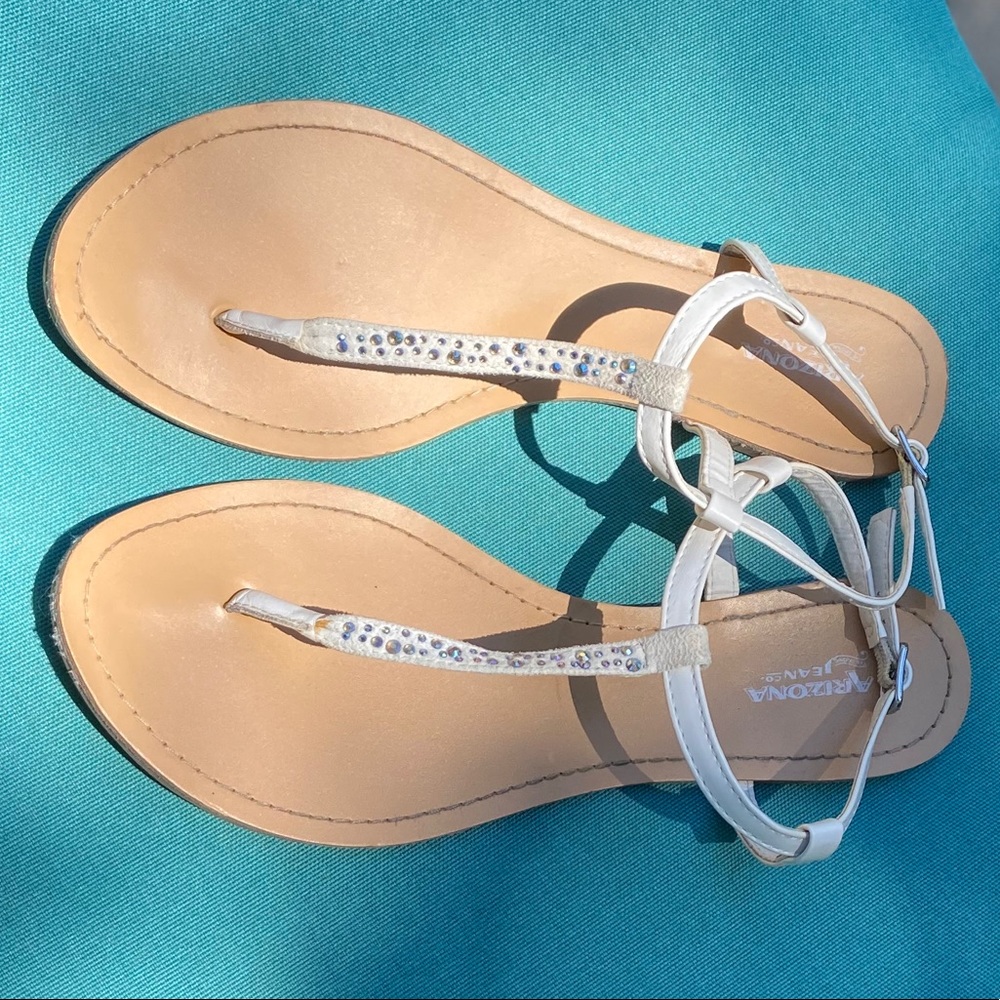 White Sandals